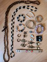 Modeschmuck Paket, Sammlung: Ohrringe, Armband, Kette Thüringen - Altenburg Vorschau