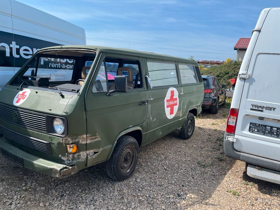 Vw t3 Diesel schlachten oder aufbauen  mit h Kennzeichen !! in Schömberg b. Württ