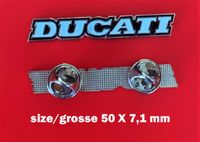 DUCATI script logo PIN für 750 900SS 851 888 Monster 916 MHR Nordrhein-Westfalen - Emmerich am Rhein Vorschau