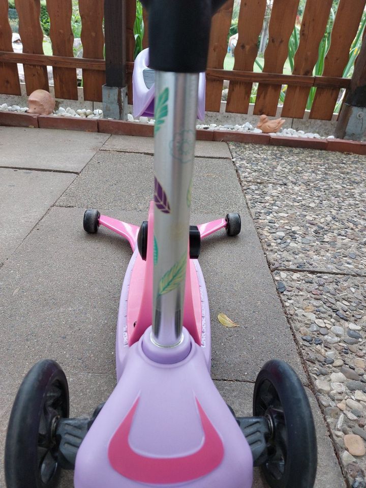 Laufrad Delta Sport Kinderroller Scooter Sitz Lila Rosa in Hannover