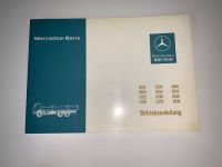 Mercedes – Benz Betriebsanleitung 2028 2033 2222 2225 2228 2236.. Nordrhein-Westfalen - Erwitte Vorschau