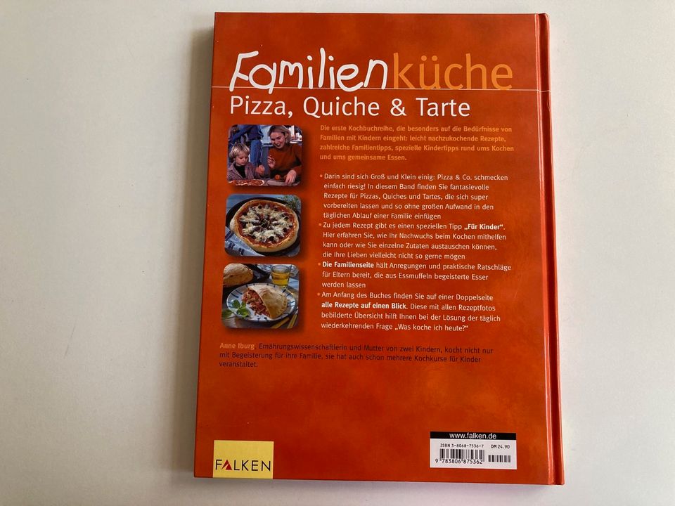 Familienküche: Pizza, Quiche & Tarte; Hardcover in Marburg