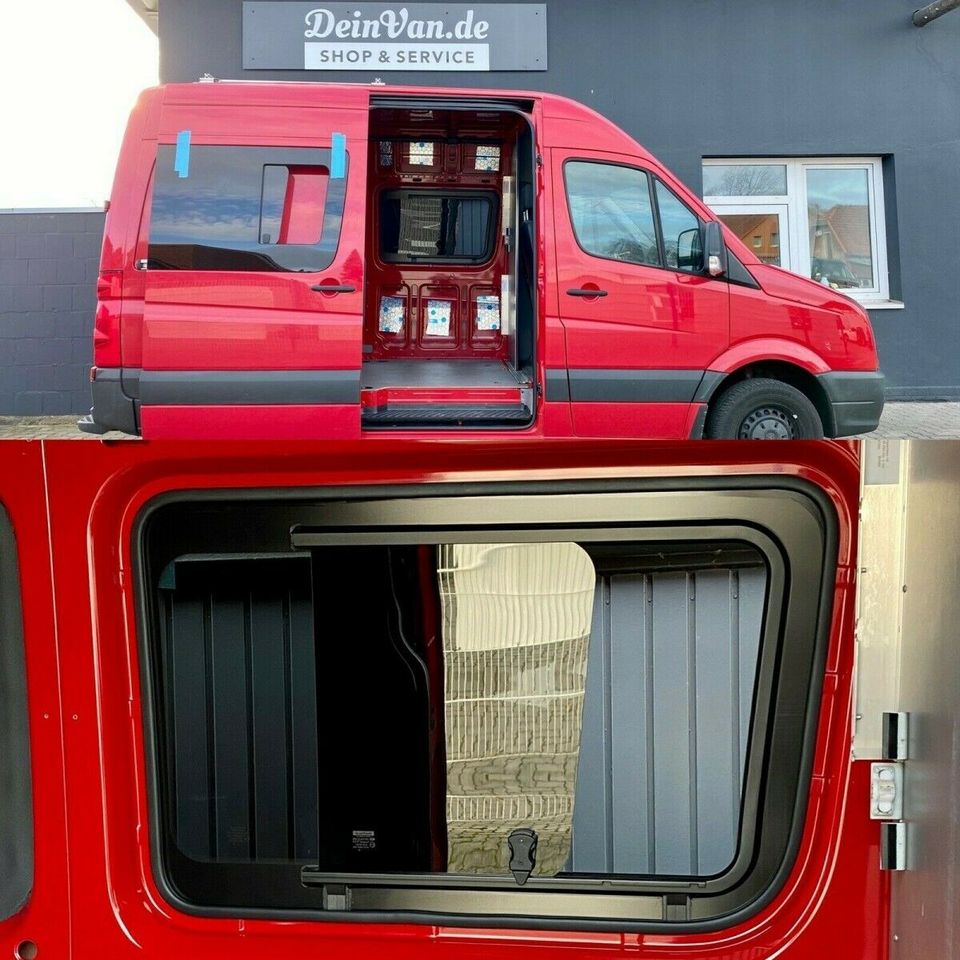 VW Volkswagen Crafterr L1 Premium Glas Schiebefenster DeinVan.de in Stadthagen