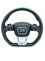 Audi Sline Lenkrad abgeflacht,Leder,A3,A4,A5,A6,A7,A8,RSQ8,Q7,Q5 Niedersachsen - Burgwedel Vorschau