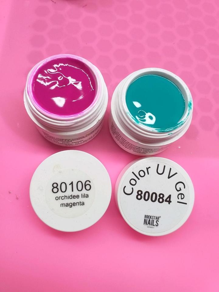 Uv farbgel Rockstar Nails je 3€/Set nailart nägel in Marienmünster