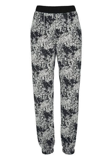 BUFFALO Damen Pyjama 2tlg. Gr. 32/34 schwarz gemustert NEUWERTIG in Böhmenkirch