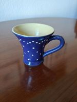 Kleine Blaue Keramik Tasse Bürgel Bayern - Gröbenzell Vorschau