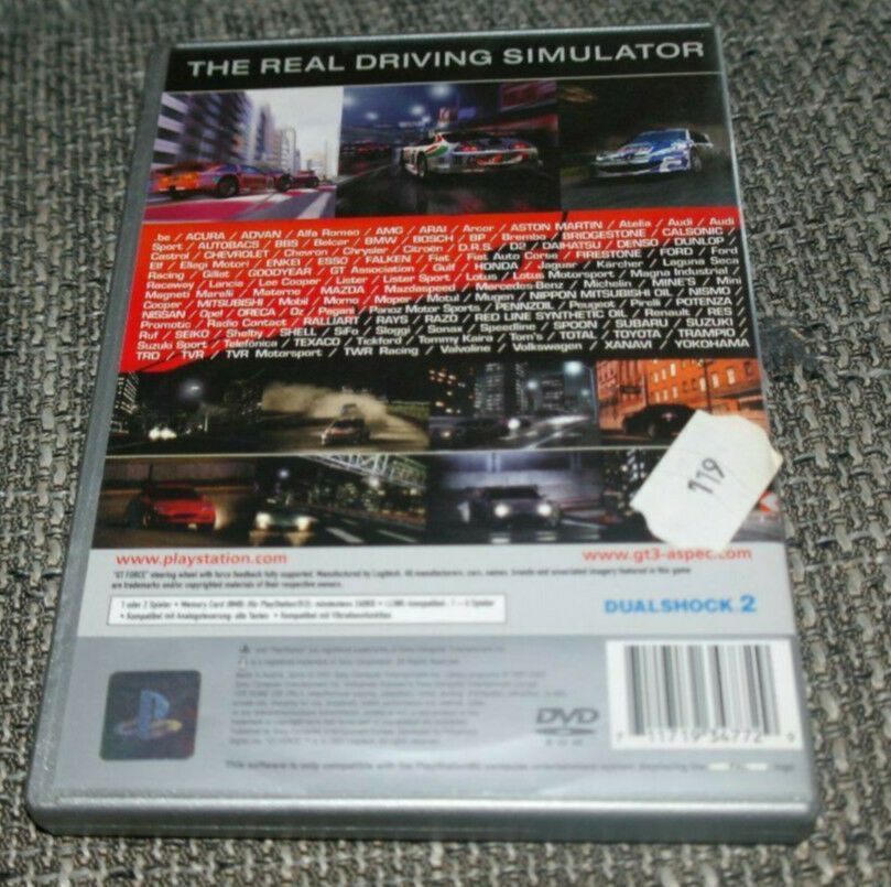 DVD-Box Gran Turismo 3 A-Spec Sony PlayStation 2, 2002, in Castrop-Rauxel