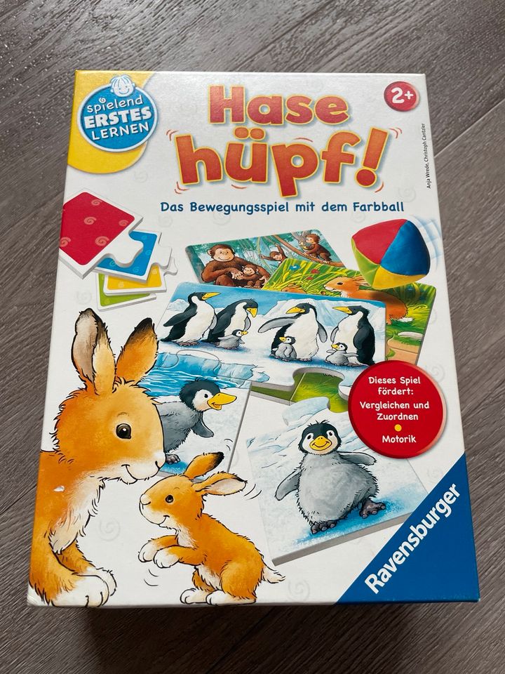 Hase hüpf mit Farbball in Duisburg