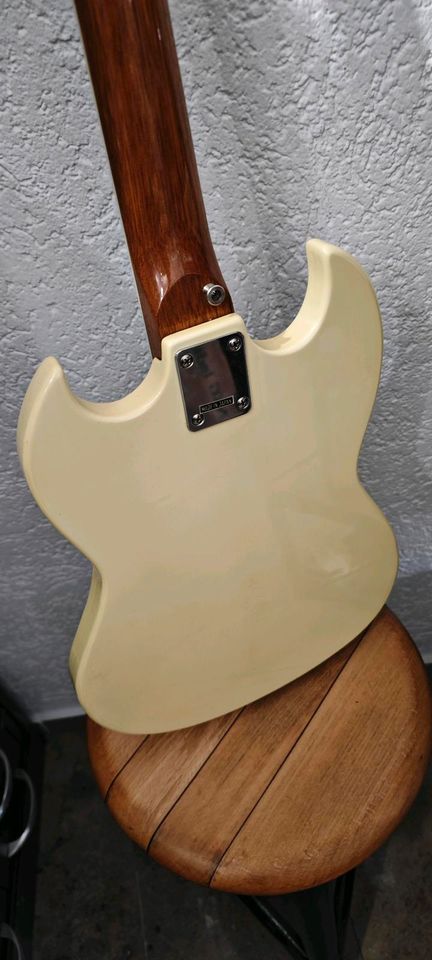 Vintage Arbiter (Gibson) SG 1970 Aged Cream elektro Gitarre Top in Nürnberg (Mittelfr)