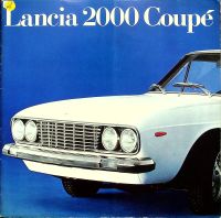 Lancia 2000 Coupe Prospekt 197? Dresden - Reick Vorschau