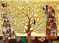 Gustav Klimt - Der Lebensbaum i98520 80x110cm Ölbild handgemalt Berlin - Treptow Vorschau