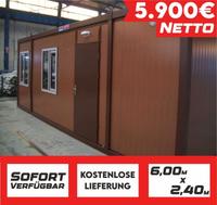 SUPER PREIS WC Container Sanitärcontainer KOSTENLOSE LIEFERUNG SOFORT VERFÜGBAR Bürocontainer Küchencontainer Wohncontainer Baucontainer 50mm Wandstärke Container Unterkunftcontainer Schlafcontainer Düsseldorf - Friedrichstadt Vorschau