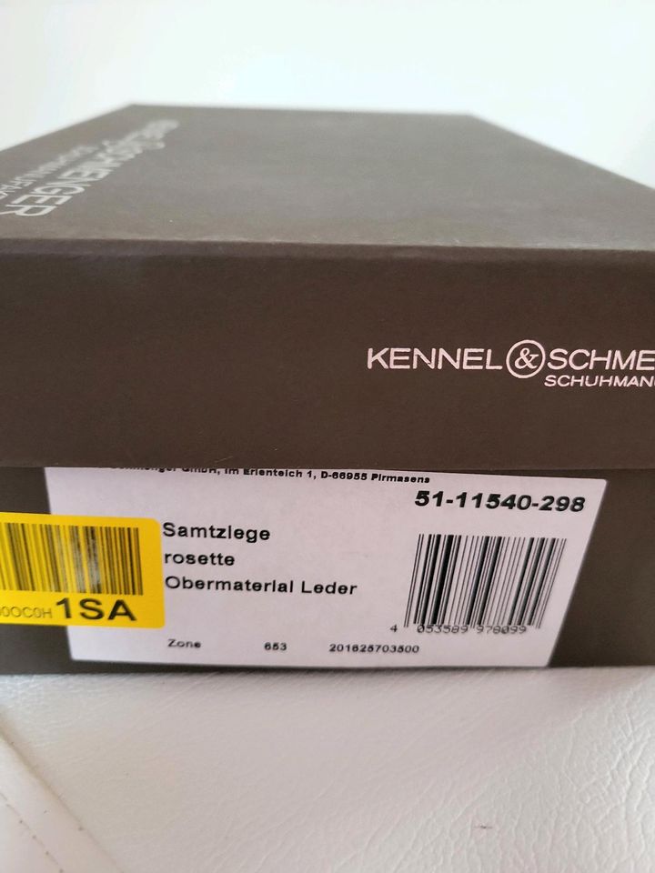 Kennel & Schmenger Sling Ballerina Sandale Samtziege Gr. 40 NEU in Wermsdorf