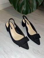 Slingback Pumps mit Schleife Berlin - Charlottenburg Vorschau