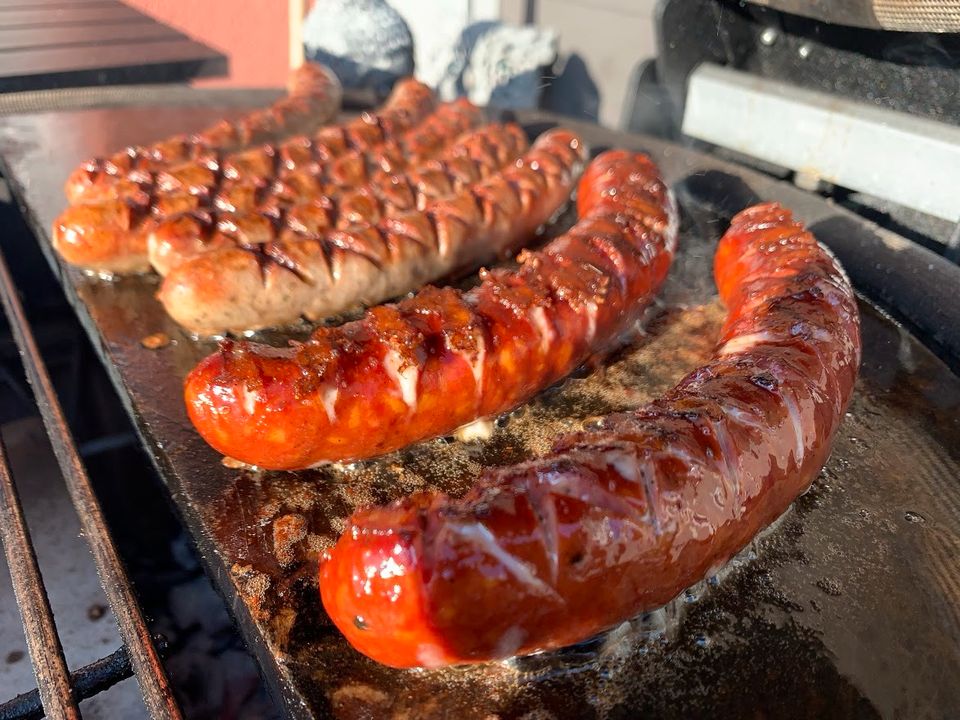 Wagyu Krainer mit Bio-Bergkäse in Langeneichstädt