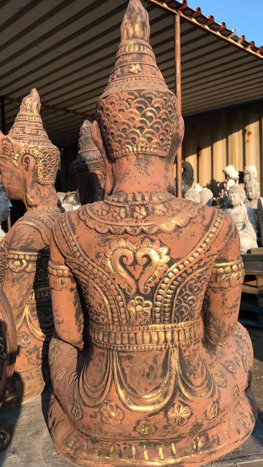 ‼️Buddha 80kg Tempelwächter Teich Feng Shui Brunnen Steinfigur‼️ in Hamburg