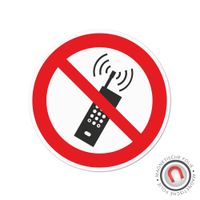 Warnschild Handyverbot Magnetschild Verbotsschild Handy Nordrhein-Westfalen - Castrop-Rauxel Vorschau