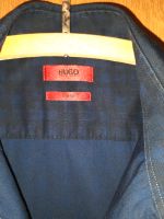 Hugo Boss Herrenhemd blau#schw. kariert Gr.L Slim fit Sachsen - Gelenau Vorschau