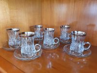 Türkisches Teeservice für 6 Personen Glas-Teetassen Gläser-Set Baden-Württemberg - Waghäusel Vorschau