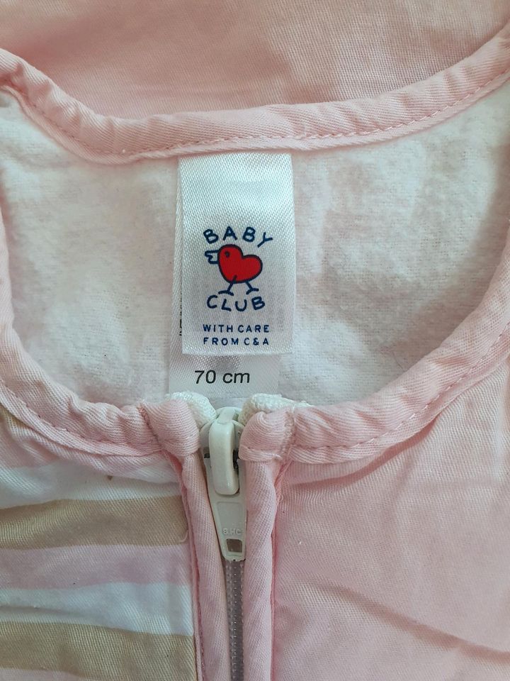 Baby Club Baby Schlafsack rosa 70cm in Herzogenaurach