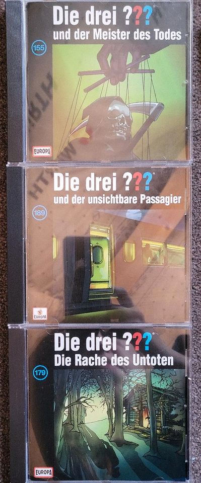 Die drei ??? Hörspiel CDs und Sonderfolgen, Neuwertig in Oberboihingen