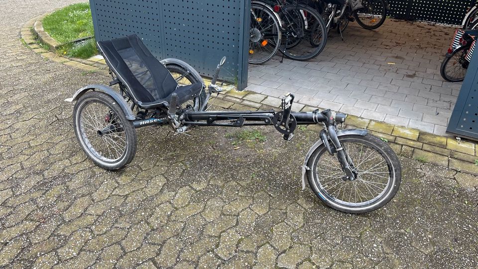 Hase Bikes Kettwiesel Klappbar Liegerad Fahrrad Trike wie neu in Oberhausen