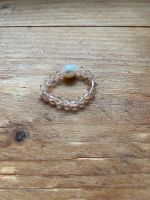 Ring mit Süßwasserperle, Swarovski Perlen & vergoldeten Perlen Niedersachsen - Osnabrück Vorschau