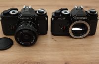 2 Stück REVUE AC2 (Chinon CE-4) analog Fotoapparate Kameras Nordrhein-Westfalen - Steinhagen Vorschau