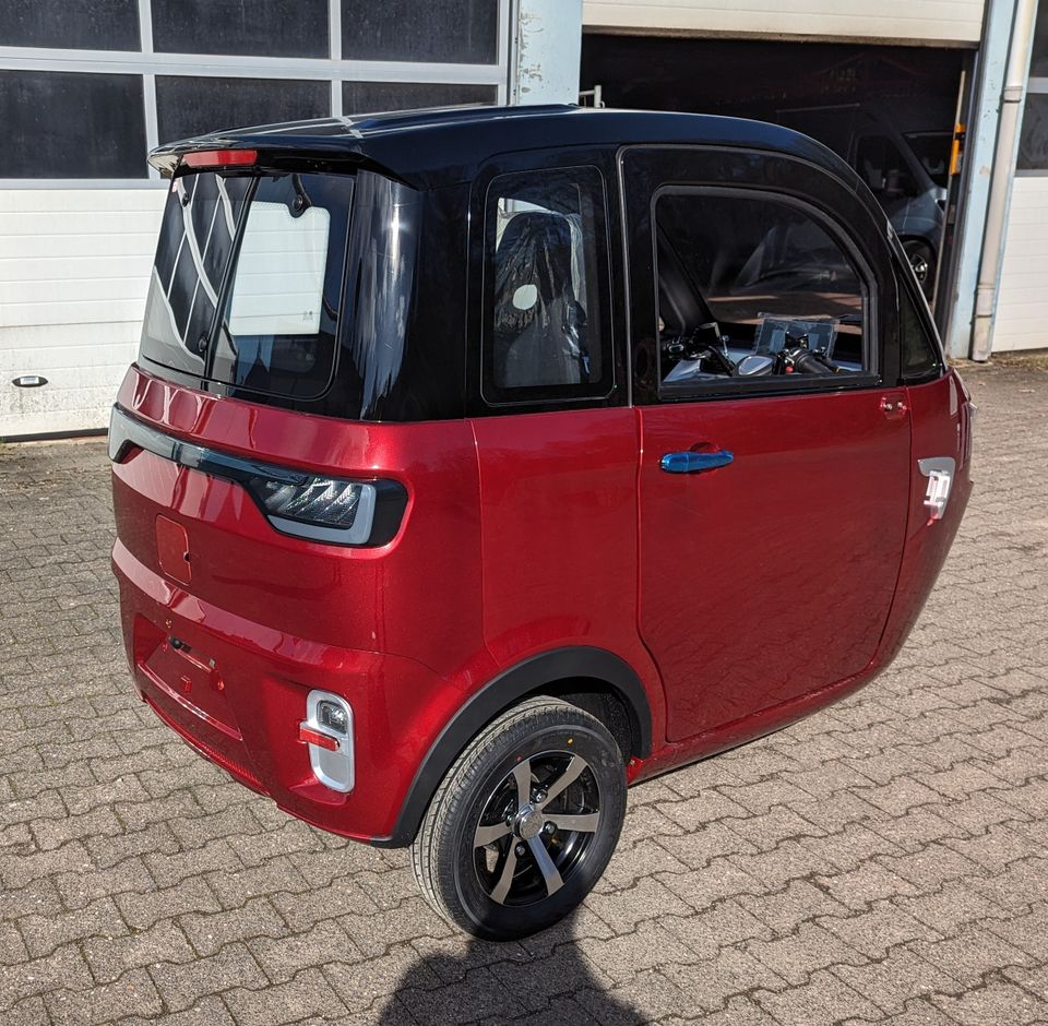 KABINENROLLER - MOPEDAUTO - E-AUTO EMA A1⚡45 KM/H oder 25 Km/h ⚡ 3500WATT⚡72V 65AH ⚡ CA. 70 Km Reichweite ⚡ in Nonnweiler