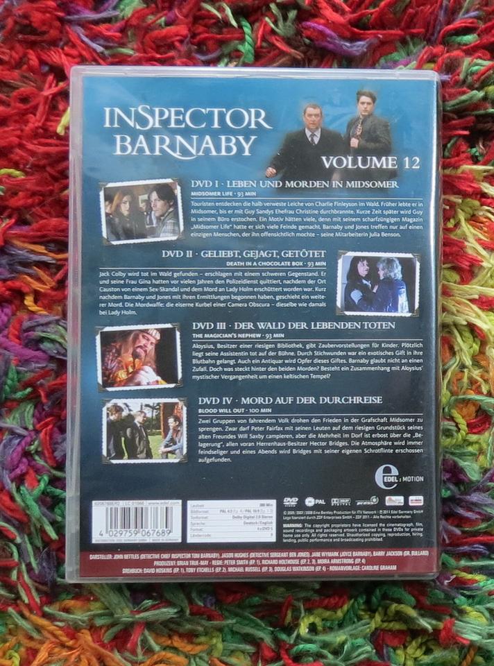Inspector Barnaby DVD 2 Boxen á 4 DVD´s Folgen/Volume 11 und 12 in Rehburg-Loccum