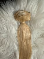 NEU Clip in Extensions indisches Remy Echthaar 35cm 70gr blond#61 Nordrhein-Westfalen - Dinslaken Vorschau