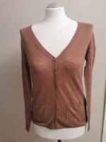 S.Oliver Weste Strickjacke Cardigan V-Ausschnitt braun Gr.34 Bayern - Ebermannstadt Vorschau