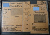 Alte Deutsche Nährmittelkarte ...fettkarte Original Baden-Württemberg - Bad Schönborn Vorschau