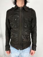 Vintage Diesel Schafsleder Motorradjacke Lederjacke Gr.M Kiel - Mitte Vorschau