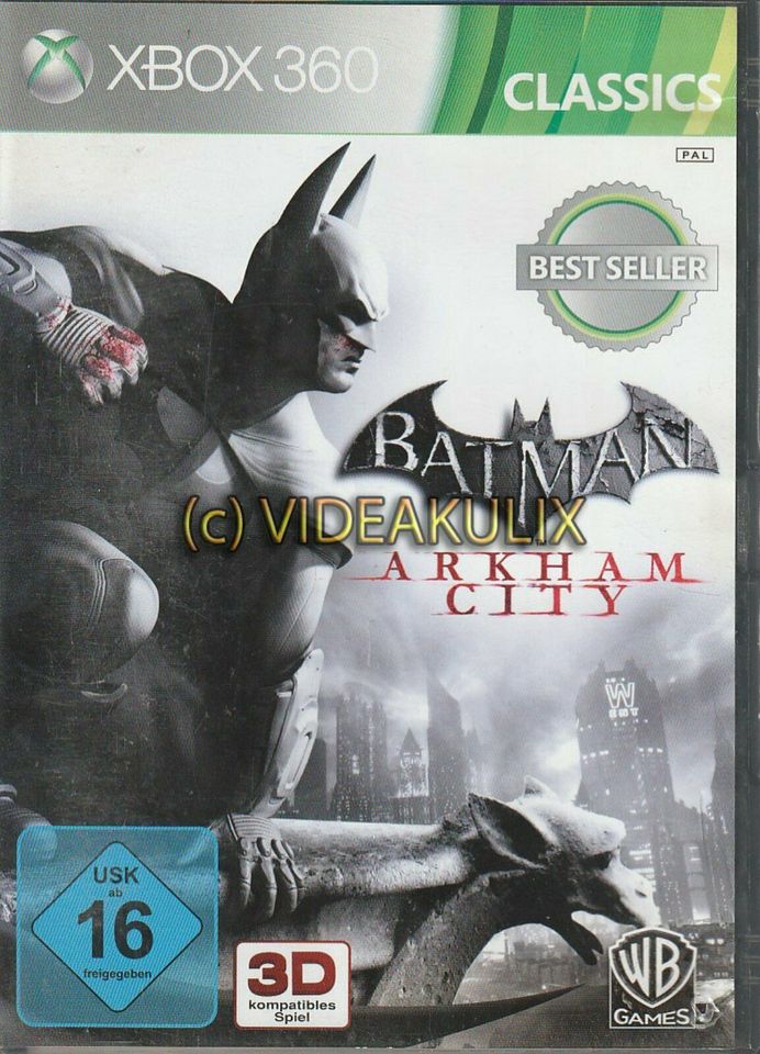 XBOX 360 - BATMAN - ARKHAM CITY - 3D kompatibles Spiel in Dorsten