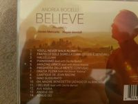 Audio-CD mit Musik von Andrea Bocelli Believe Kreis Pinneberg - Halstenbek Vorschau