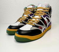 Gucci Herren High-Top Sneaker Basket Gr.41.5 Logo Nordrhein-Westfalen - Krefeld Vorschau