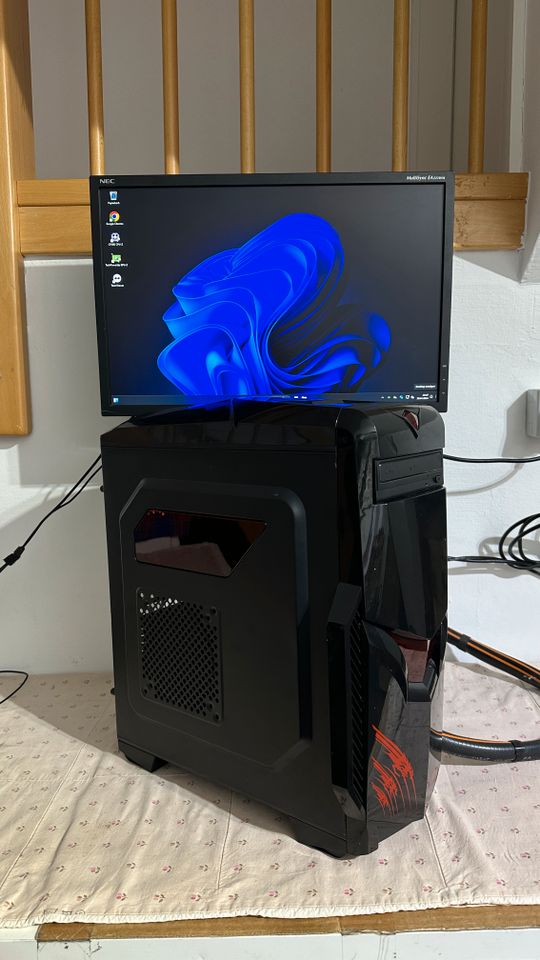  Einsteiger Gaming PC, Intel, GTX 1050 Ti, 16GB RAM, SSD, Win11 in Fröndenberg (Ruhr)