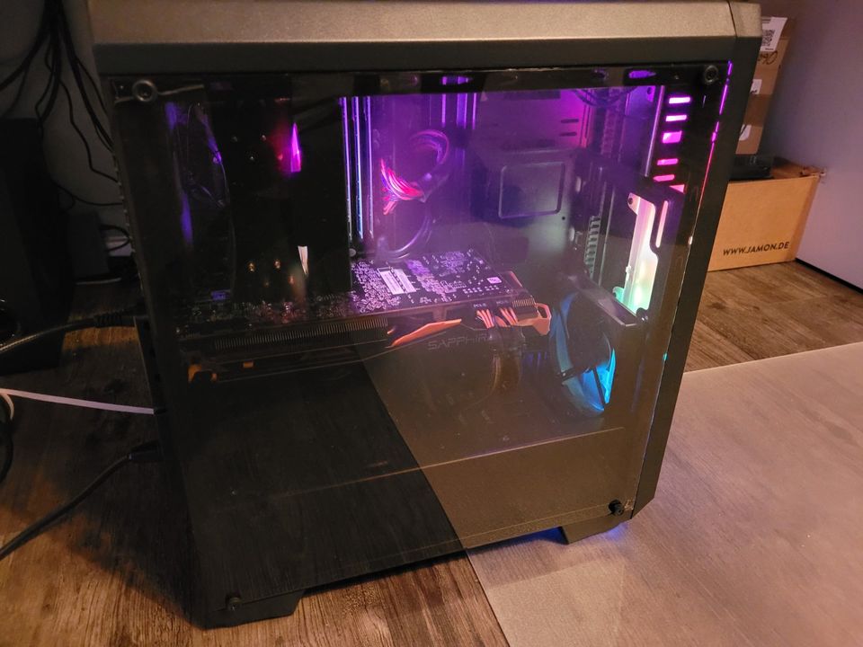 Gaming PC mit RGB, Intel i7, AMD Radeon R9 290, 16GB Ram, SSD,HDD in Gülzow-Prüzen