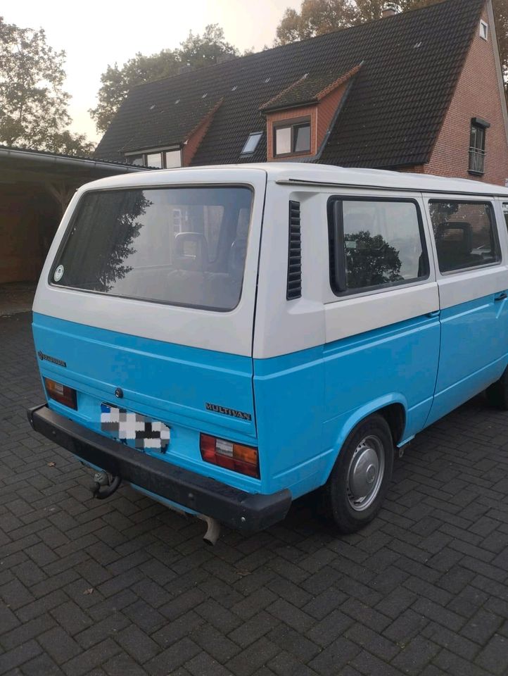 VW t3 Innen Multivan 30 Jahre in Frankreich in Hechthausen