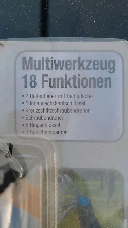 Fahrrad Reparatur Multifunktion Tool Werkzeug 18 teilig in Lampertheim