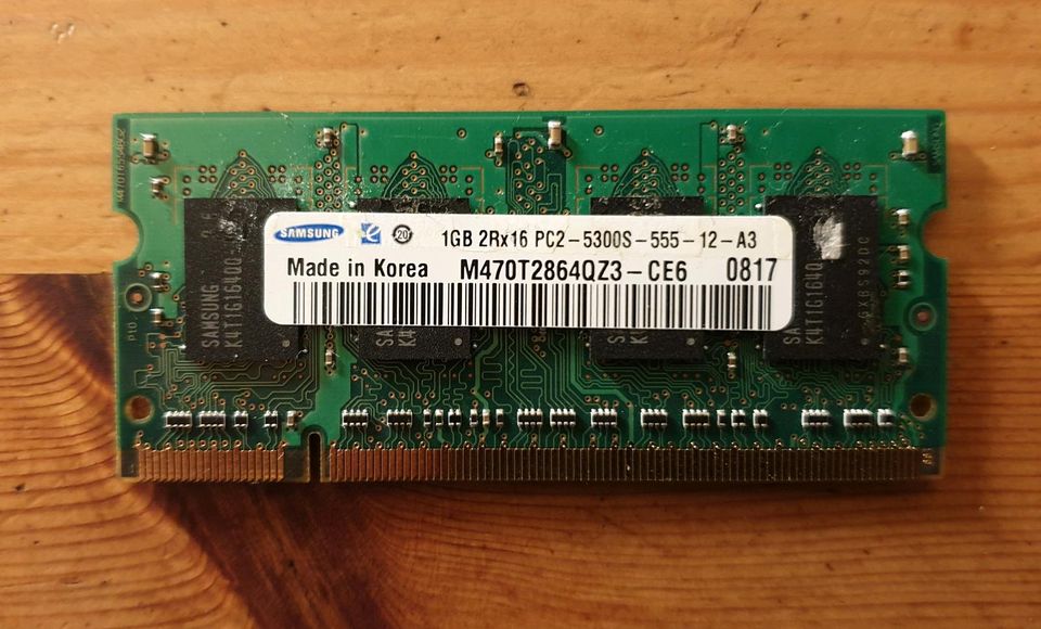 1 GB DDR 2 SO-DIMM in Berlin