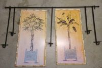 Palmenbilder mit Wandkerzenhalter Baden-Württemberg - Ehingen (Donau) Vorschau