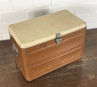 ORIG LITTLE BROWN CHEST PICNIC COOLER KÜHLBOX EISBOX VINTAGE USA Nordrhein-Westfalen - Hamm Vorschau