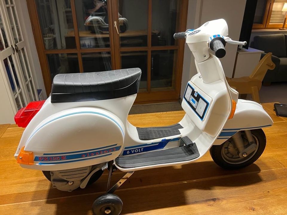 PEG Perego | Kinder Vespa PX 125 | PX 200 - 6V | Sammlerzustand in Lauingen a.d. Donau