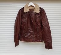 C&A Jessica Lederjacke Jacke Vintage Biker gefüttert Teddy 38 M Sachsen-Anhalt - Salzmünde Vorschau