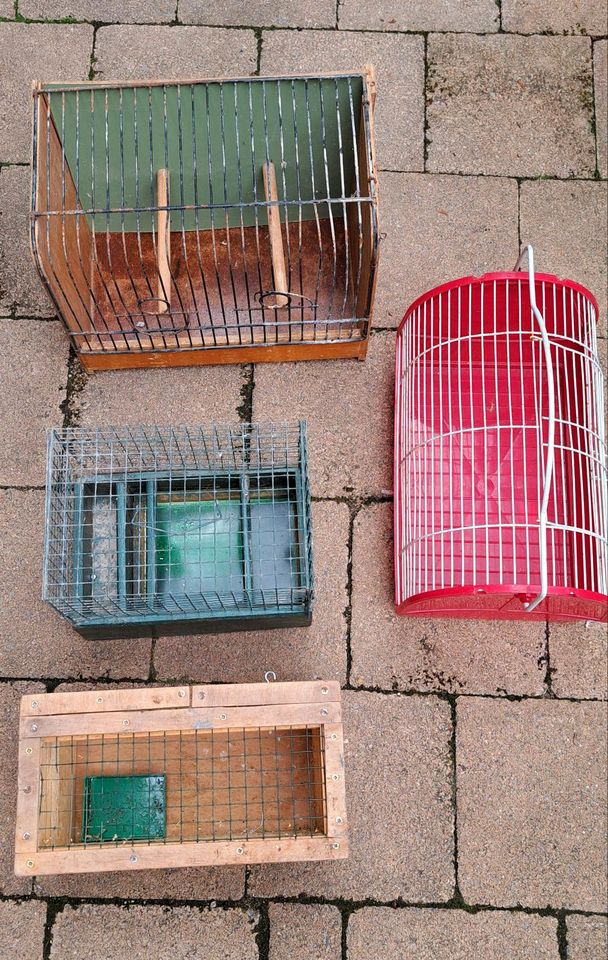 3 Vögel oder Kleintier Transport Käfige in Mülheim (Ruhr)
