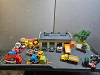 H0 Diorama LKW Werkstatt/Abschleppdienst mit Schrottplatz 1:87 Stuttgart - Zuffenhausen Vorschau