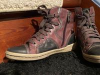 Gefütterte Schuhe von Tamaris - Leder - 37 - lila & dunkelblau Schleswig-Holstein - Nübbel Vorschau